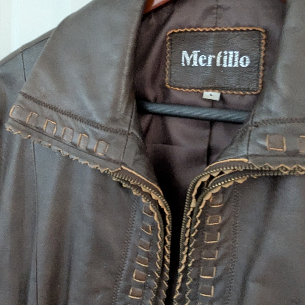 Men's Brown Leather Jacket